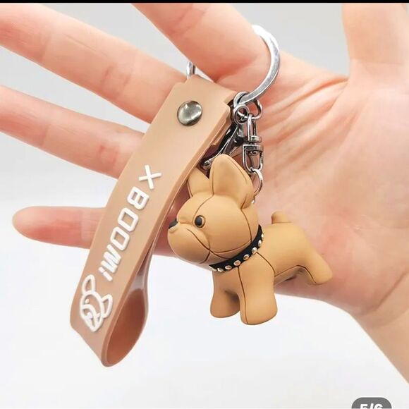 Decorative Keychain/Purse Charm TAN - Picture 1 of 7